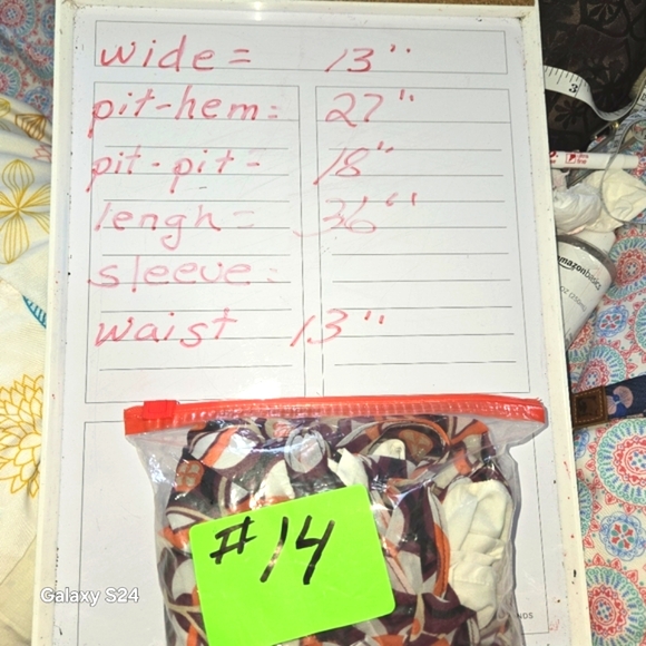 BANANA REPUBLIC SLEEVELESS LIGHTWEIGHT GEOMETRIC ORANGE PURPLE TANK DRESS SZ 4 - Picture 12 of 12